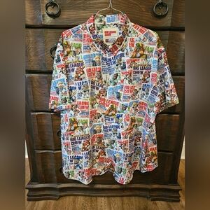 Men's 3xl Big League Chew button down shirt